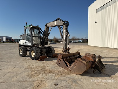 2014 Mecalac 12MTX Pelle Sur Pneus Escavatore gommato