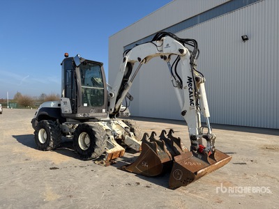 2016 Mecalac 12MTX Pelle Sur Pneus Wheel Excavator