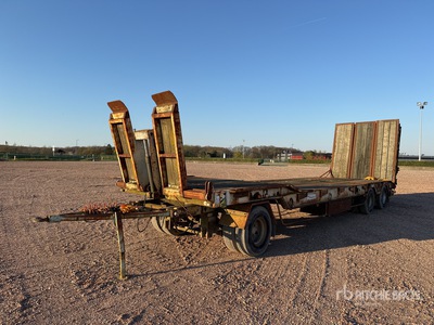 1996 Verem RP30T Remorque Porte-Engin Tri/A Góndola