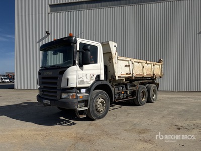 2006 Scania P380 6x4 Camion Benne Camion à benne basculante D/E
