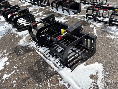 All-Star 72 in Skid Steer Grapple Bucket