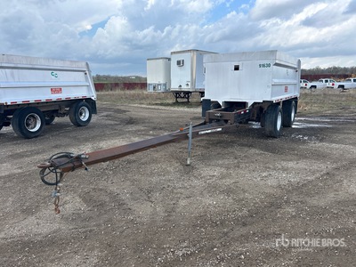 2006 Sutton 14 ft T/A Spread Axle Pup Dump Trailer