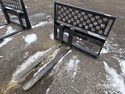 All-Star 48 in Skid Steer Forks (Unused)