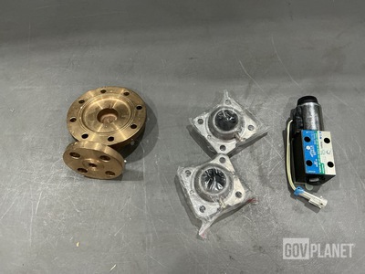 (3) Solenoid Valves, (1) Diaphragm Cover & Assorted Items