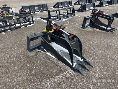 All-Star 45 in Stump Skid Steer Grapple