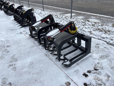 Mid-State E-Series 80 in Skid Steer Grapple