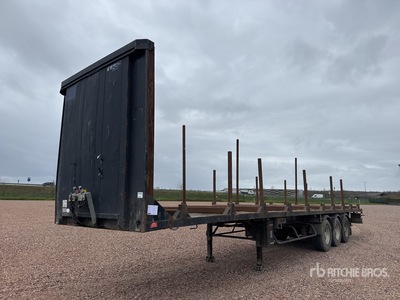 1998 Kaiser Semi Remorque 3 Essieux Tri/A Remolque de troncos