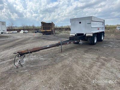 2004 Sutton 14 ft T/A Spread Axle Pup Dump Trailer
