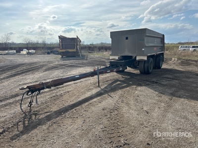 2004 Sutton 14 ft T/A Spread Axle Pup Dump Trailer
