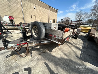 2006 Kiefer ILU-M 20 ft T/A Remolque Portamaquinaria