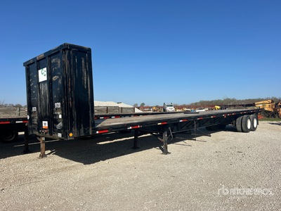 1988 Fruehauf PB80-F2-48 48 ft T/A مقطورة مسطحة