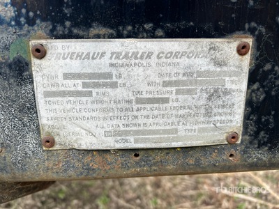 1988 Fruehauf PB80-F2-48 48 ft T/A Flatbed Trailer