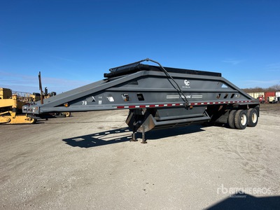 1999 Trail King TK54BDU-402 40 ft T/A Przyczepa z wywrotem brzusznym