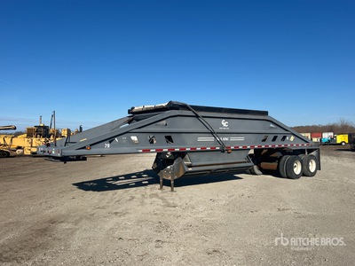 1999 Trail King TK54BDU-402 40 ft T/A Przyczepa z wywrotem brzusznym