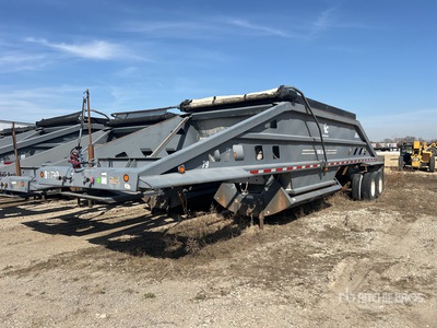 1999 Trail King TK54BDU-402 40 ft T/A Belly Dump Trailer