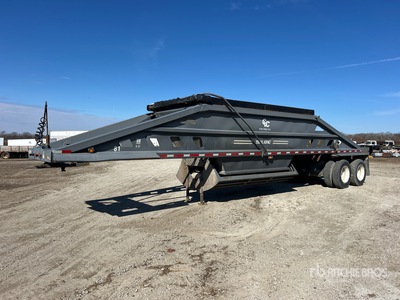 1995 Trail King TK54BDU-402 40 ft T/A Przyczepa z wywrotem brzusznym