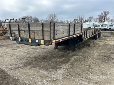 1993 Fontaine HDFT-5-148AW 48 ft T/A Single Drop Plataforma Rebajada