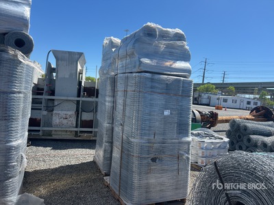 Quantity of (2) Pallets of Galvanized Vallas