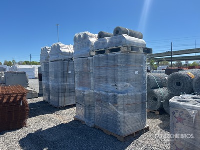 Quantity of (2) Pallets of Galvanized Vallas