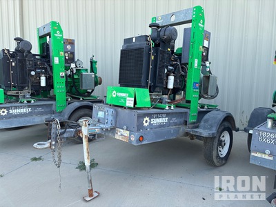 2018 Atlas Copco PAS 150 HF T4F Trailer-Mounted Pompe à eau