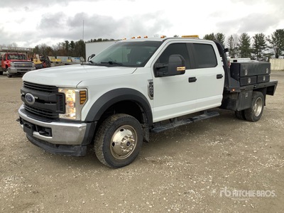 2018 Ford F-450 XL 4x4 Crew Cab Camión Caja Abierta