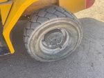 Chassis Lift with Left Rear Tire