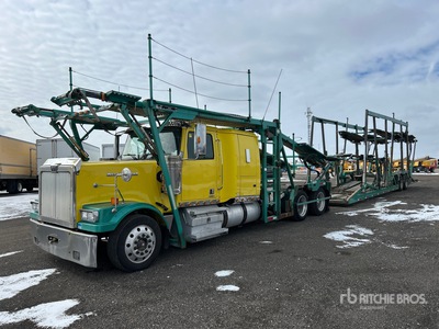 2013 Western Star 4900 6x4 Sleeper Car Carrier Truck