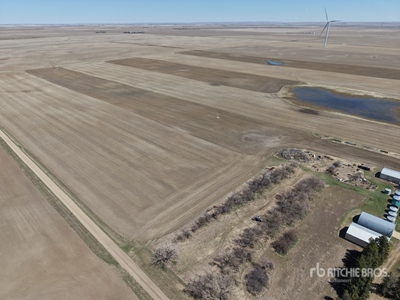Assiniboia, SK SW 19-08-29-W2 159.84 +/- Acres on Title Farmland
