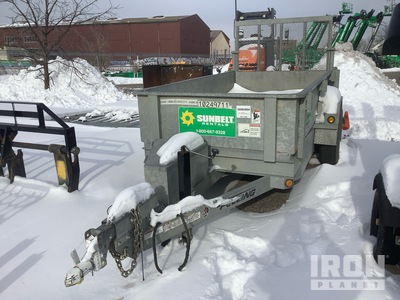 2020 Felling FT-6DTE-G 10 ft S/A Dump Utility Trailer