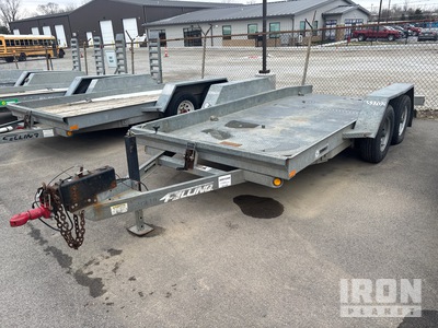 2014 Felling FT-10T FP-G 16 ft T/A Tilt Deck Trailer