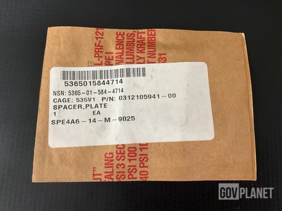 (159) Plasan North America 0312105941-00 Plate Spacers