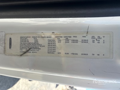 2019 Freightliner Cascadia 126 T/A Day Cab Truck Tractor