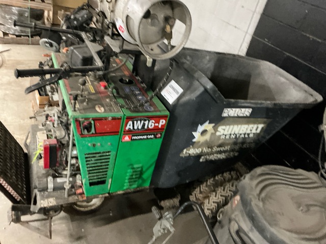 2019 Allen AR-16P Stand-On Concrete Buggy (Inoperable)