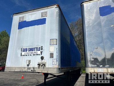 2002 Trailmobile 48 ft x 102 in Rollback T/A Rimorchio furgonato