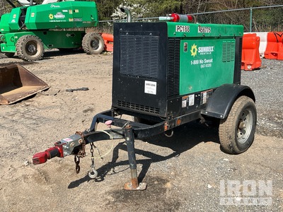 2017 Miller Big Blue 450 Duo CST 450 A Mobile Soldadora de múltiples operadores