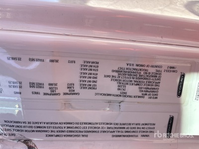 2022 Freightliner Cascadia 126 6x4 Ciągnik siodłowy T/A z kabiną sypialną