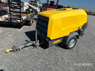 2022 Atlas Copco XAS 185 185 cfm Mobile Air Compressor
