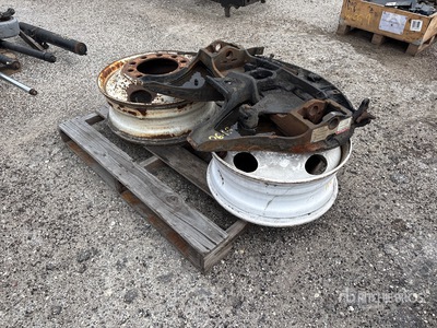 Quantity of (2) Wheels w/ Fifth Wheel