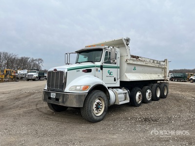 2015 Peterbilt 348 5- Achs Kipper-Lkw