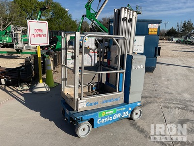 2016 Genie GR-20 Vertical Mast Lift