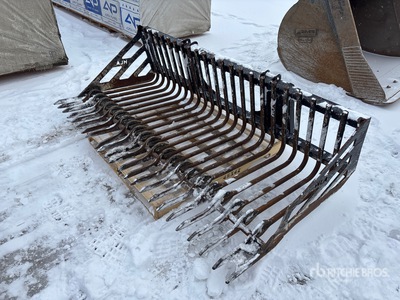 86 in Skid Steer Rock Bucket