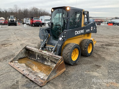 2018 John Deere 320E Skid Steer Loader