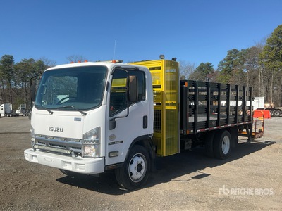 2010 Isuzu NPR 4x2 Camión Caja Abierta