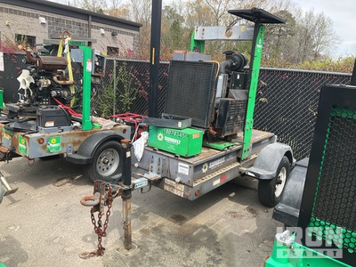 2018 ATLAS COPC PAS100HF Trailer-Mounted Water Pump (Inoperable)