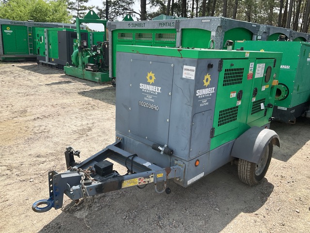 2019 Atlas Copco PAS 100 HFS Trailer-Mounted Water Pump