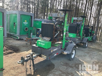2018 Atlas Copco PAS100HF Trailer-Mounted Bomba de agua