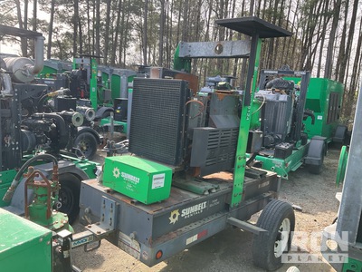 2018 ATLAS COPC PAS100HF Trailer-Mounted Water Pump (Inoperable)