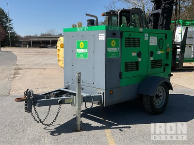 2020 Atlas Copco PAS 100 HFS Trailer-Mounted Bomba de agua