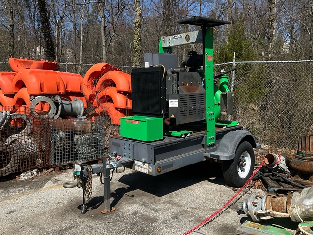2019 Atlas Copco PAS 150 HF Trailer-Mounted Water Pump