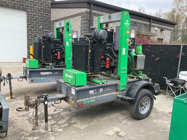 2018 Atlas Copco PAS 150 HF Trailer-Mounted Water Pump
